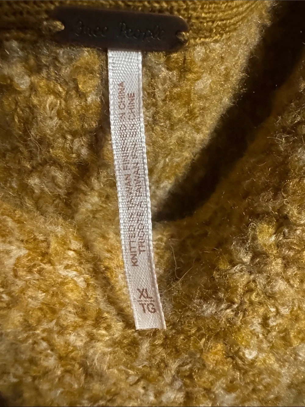 Free People Moira Oversized Sweater, Size XL